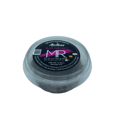 Textura de Queso Ajo Negro