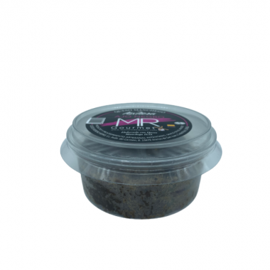 Textura de Queso Ajo Negro